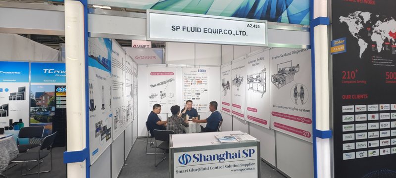 Shanghai Shengpu made a successful appearance at the 2024 Intersolar Europe, showcasing its intelligent coating and dispensing solutions for the new energy sector.